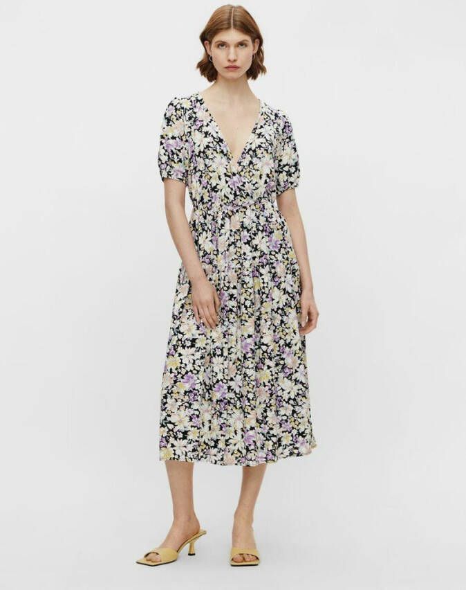 Pieces Midi jurk bloemenprint