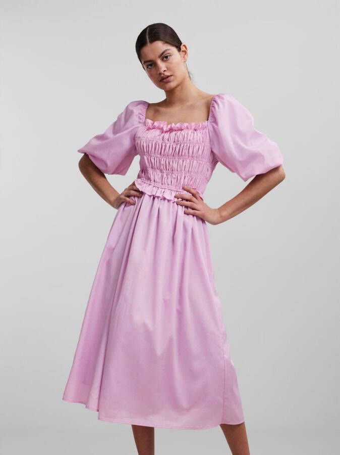 Pieces Midi jurk pccindy