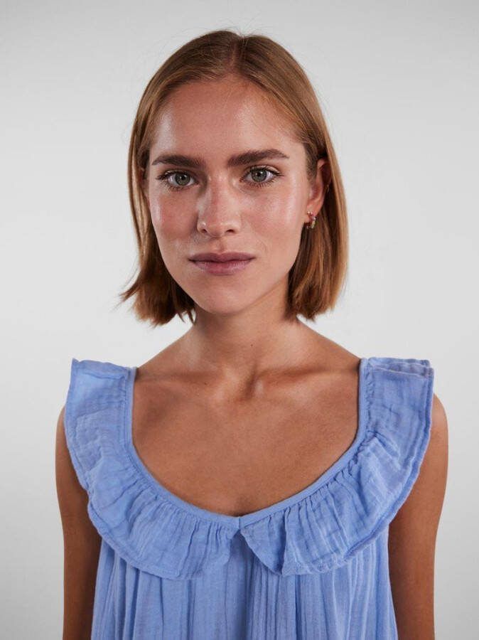 Pieces Midi jurk pclelou