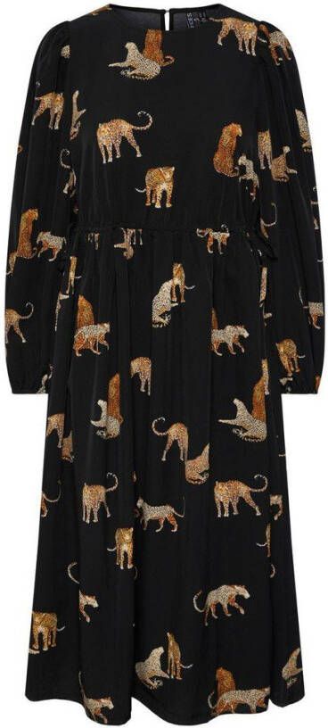 Pieces Midi jurk pcomia