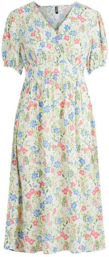 Pieces Midi jurk pcsandy