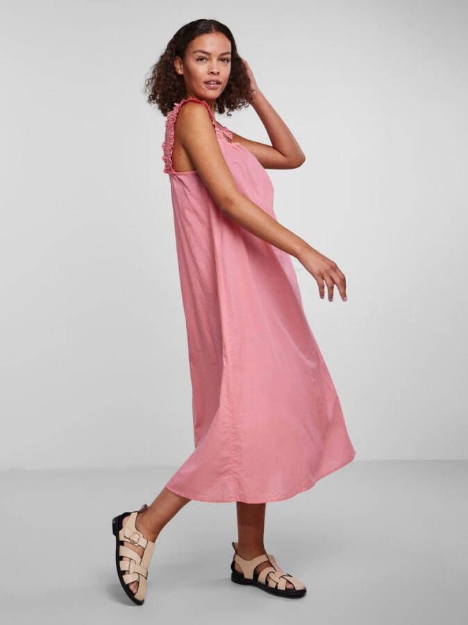 Pieces Midi jurk pcshella
