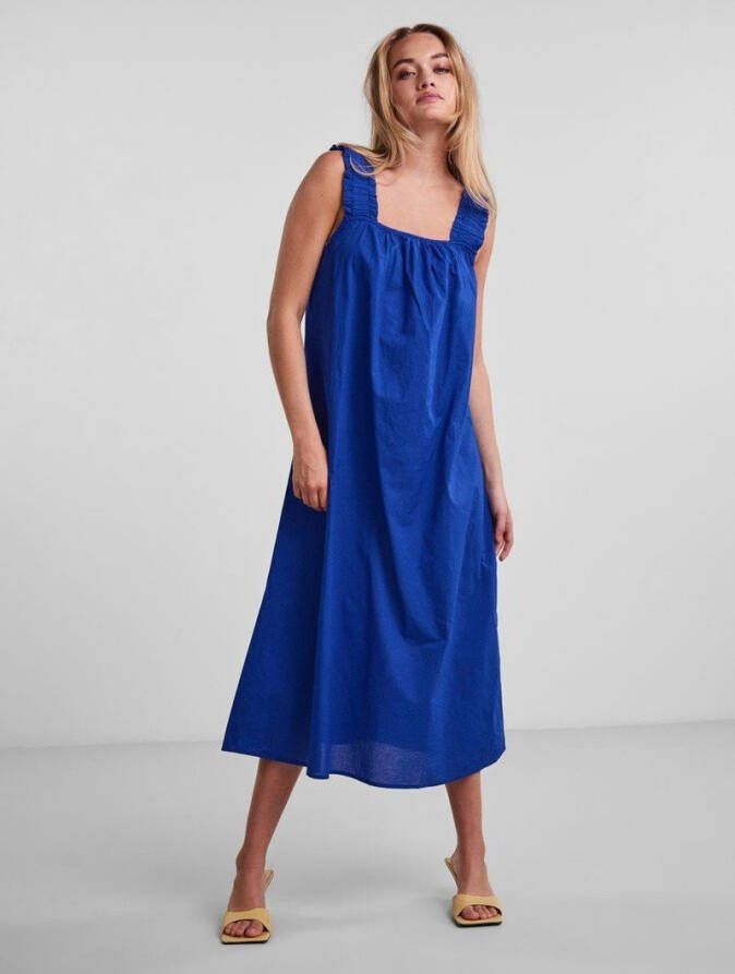 Pieces Midi jurk pcshella