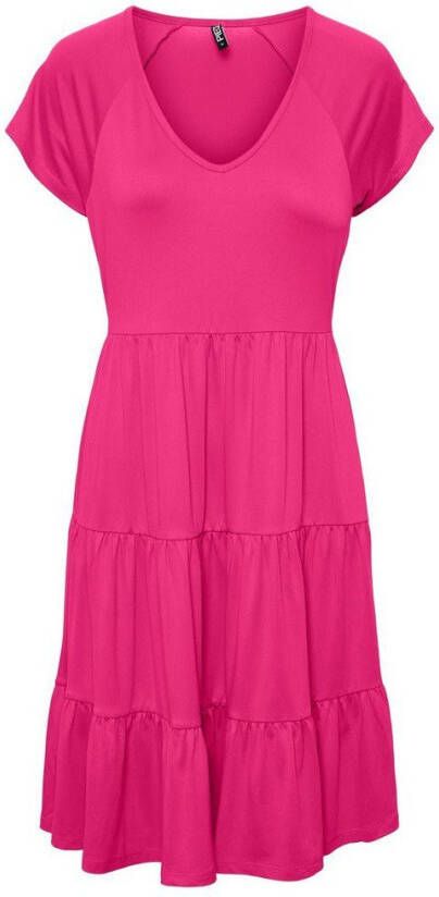 Pieces Midi strokenjurk pcalisa