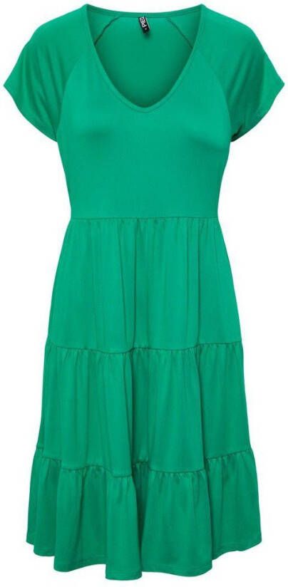 Pieces Midi strokenjurk pcalisa