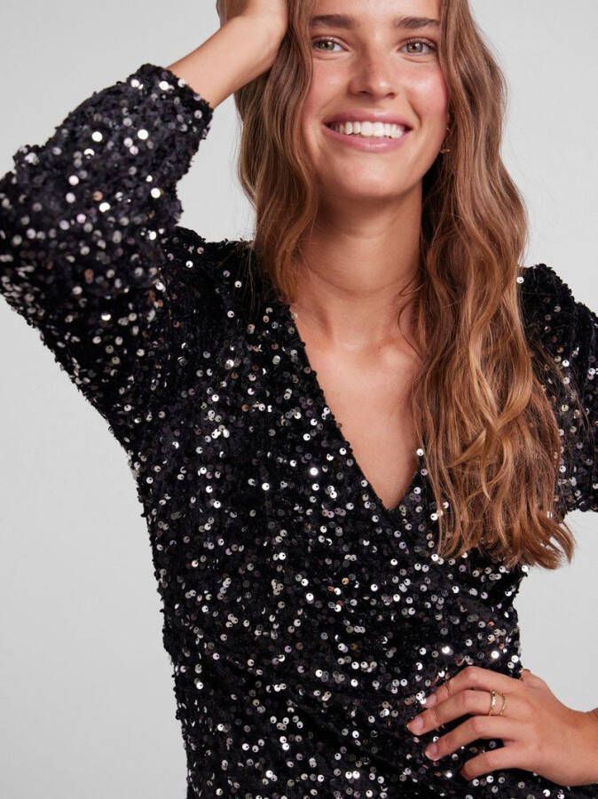 Pieces Pckam Mini Robe jurk , Blauw, Dames