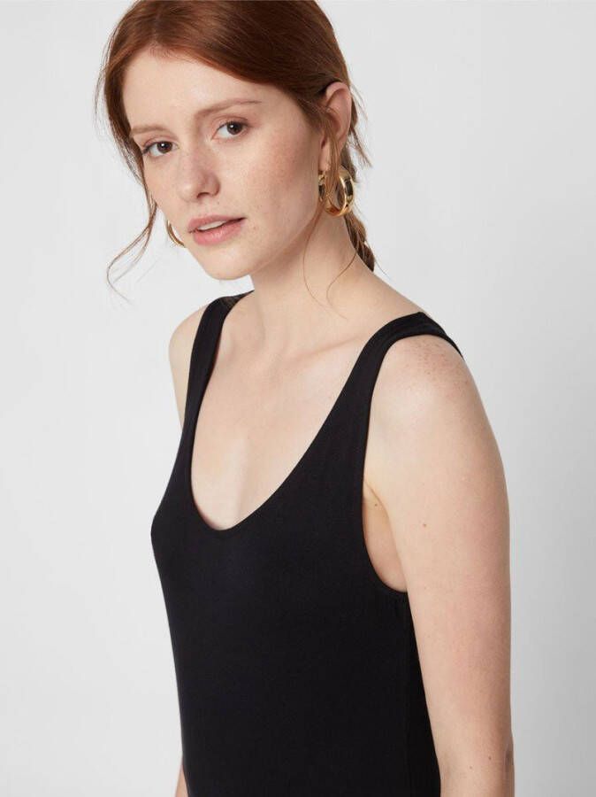PIECES jurk PCKALLI MAXI TANK DRESS zwart