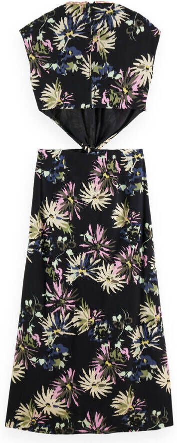 Scotch & Soda Midi Dresses , Zwart, Dames