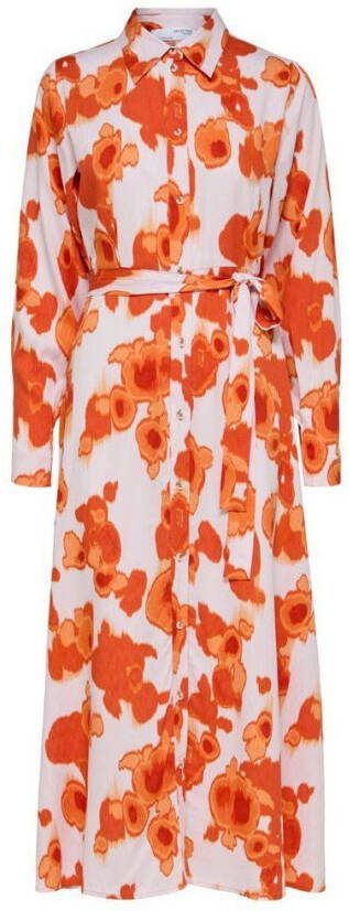 Selected Femme Casual kleedjes Oranje Dames