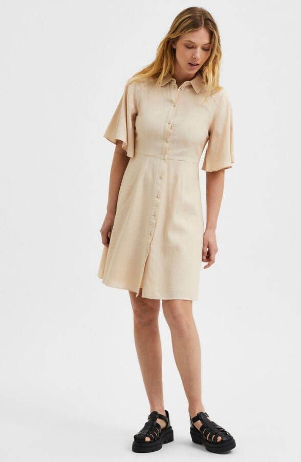 Selected Femme Blousejurk casual linnenmix