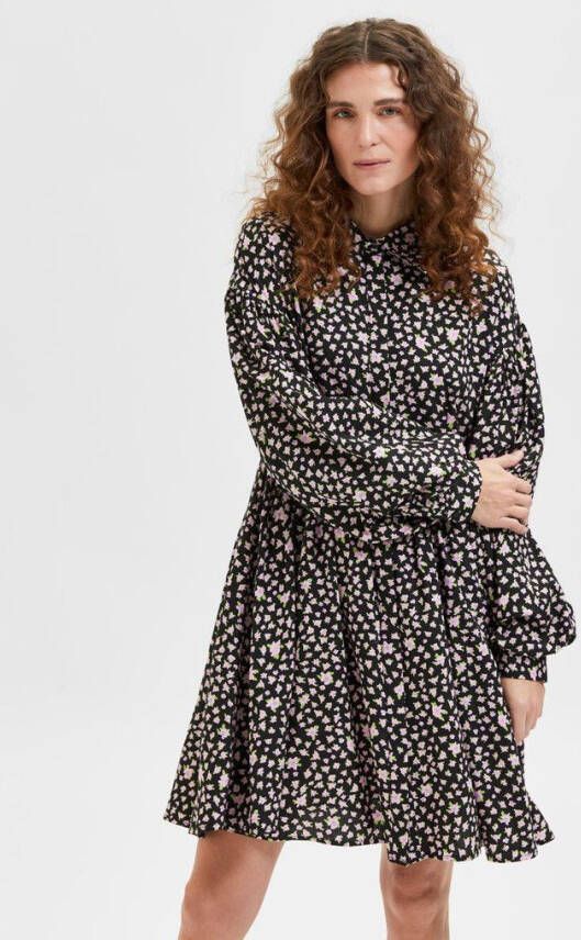 Selected Femme Blousejurk gebloemd