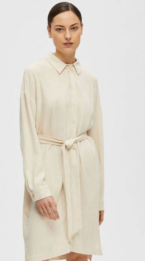 Selected Femme Blousejurk linnenmix