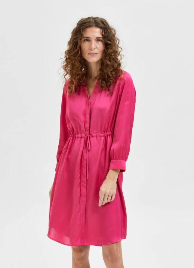 Selected Femme Feestjurk satijn