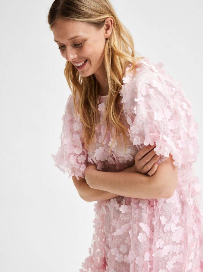 Roze Selected Femme Jurken kopen? Vergelijk op