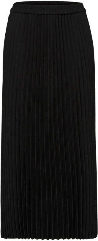 Selected Femme Alexis midirok van cr&#xEA;pe met pliss&#xE9;