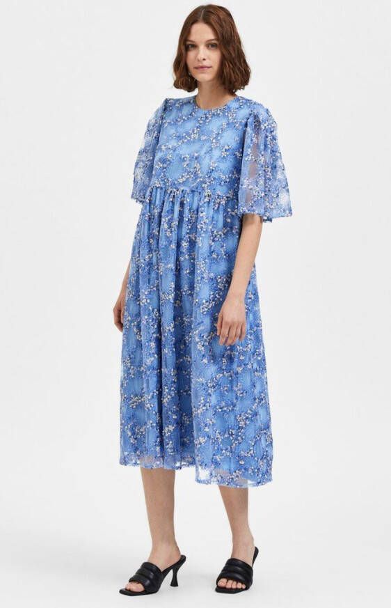 Selected Femme Midi jurk pailletten