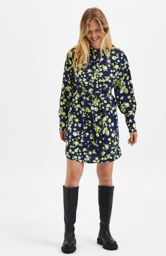 Selected Femme Mini jurk gebloemd