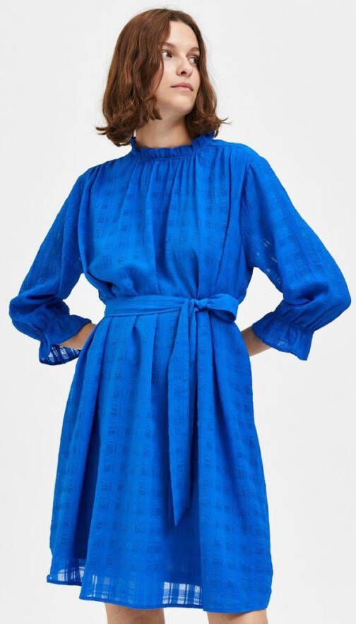 Selected Femme Mini jurk getextureerd