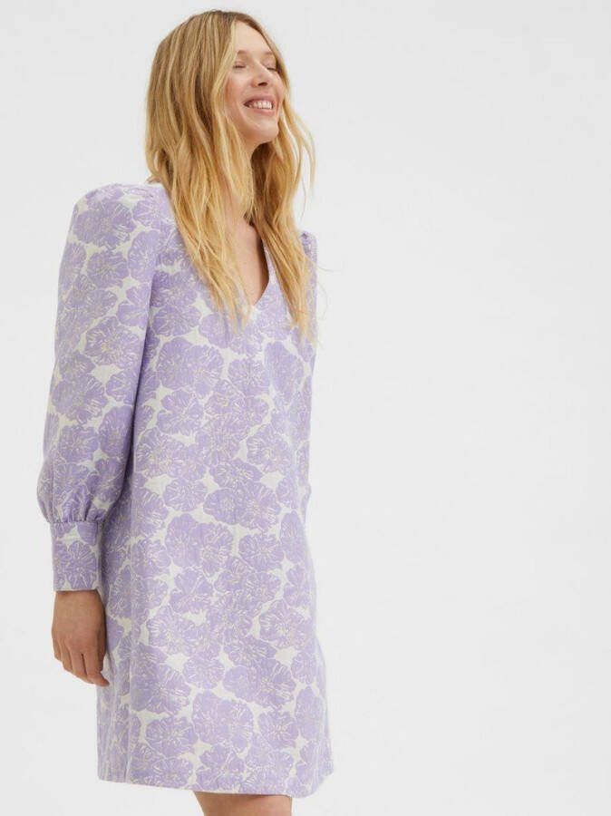 Selected Femme Mini jurk lange mouwen