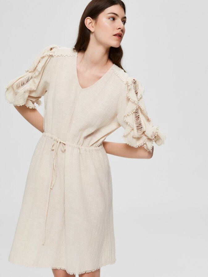 Selected Femme Mini jurk petite tunnelkoord