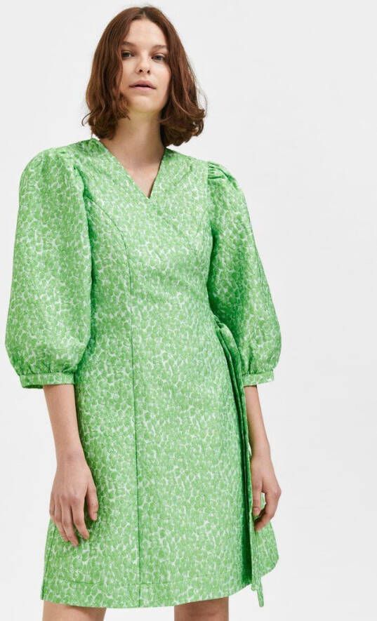 Selected Femme Wikkeljurk jacquard