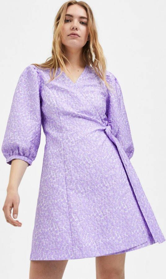 Selected Femme Wikkeljurk jacquard