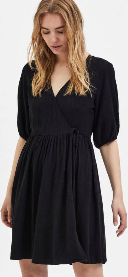 Selected Femme Wikkeljurk linnenmix