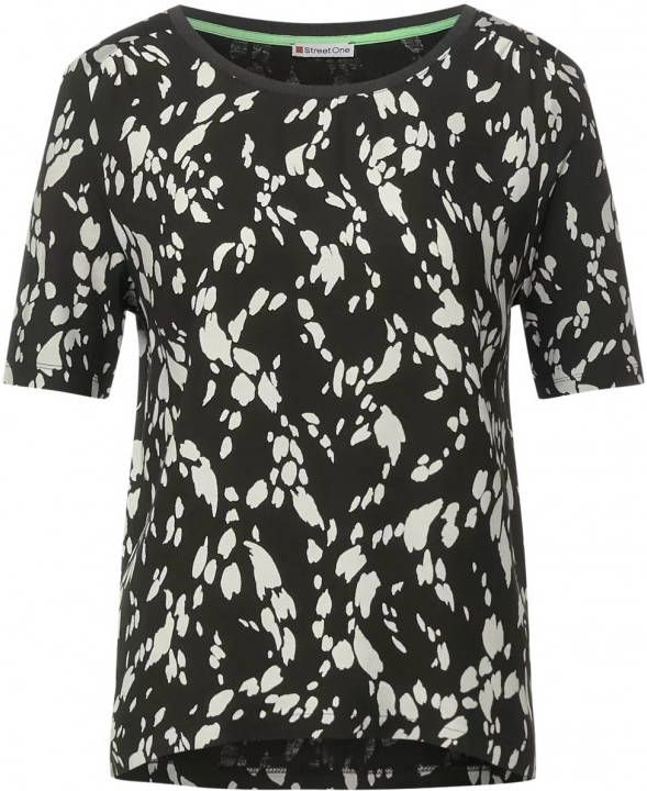 Street One a318338 printed mat mix shirt