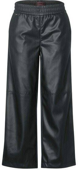 STREET ONE Imitatieleren broek van imitatieleer look
