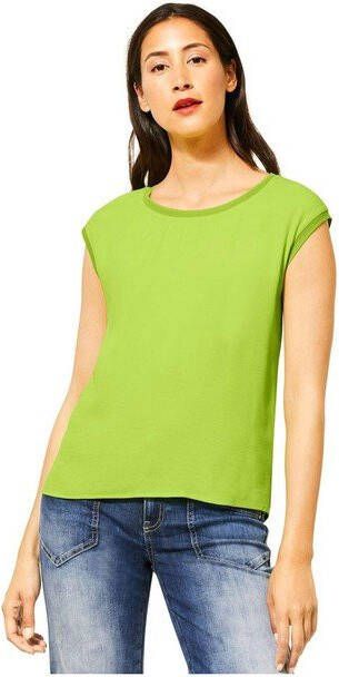 Street One top limegroen