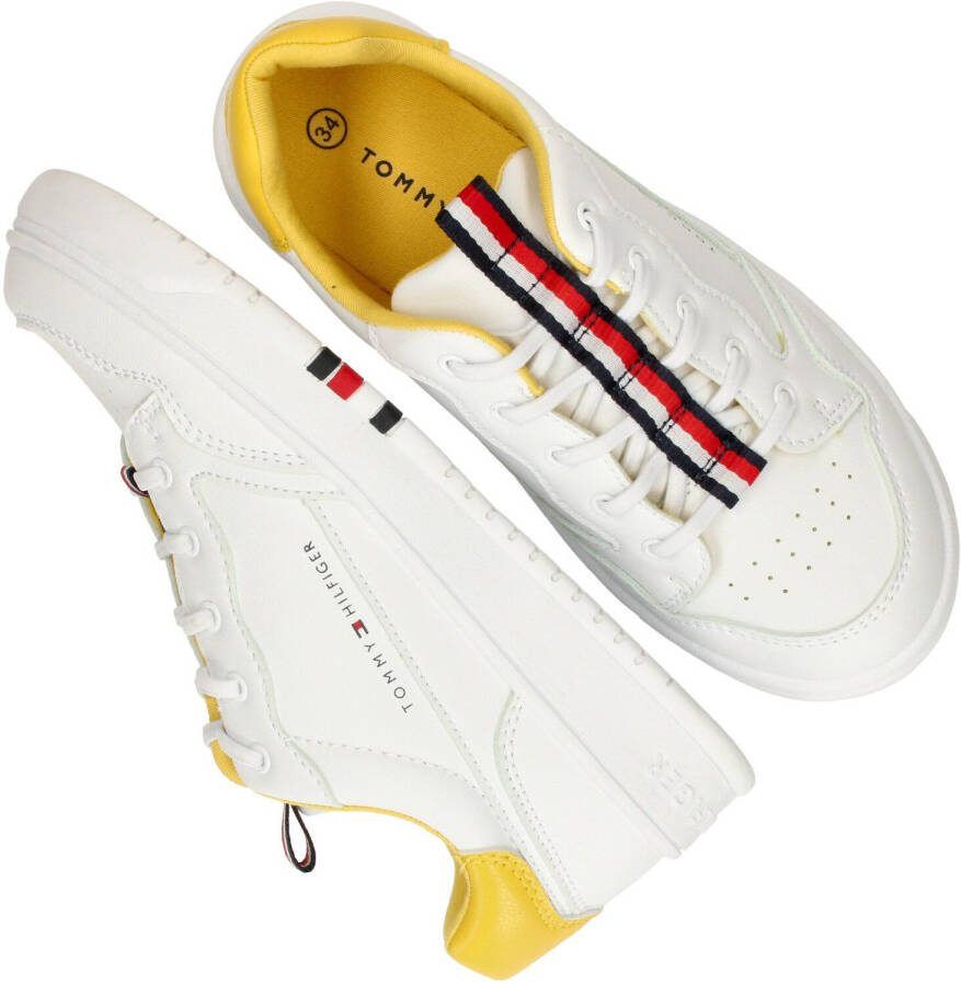 Tommy Hilfiger Witte Lage Sneakers 32853