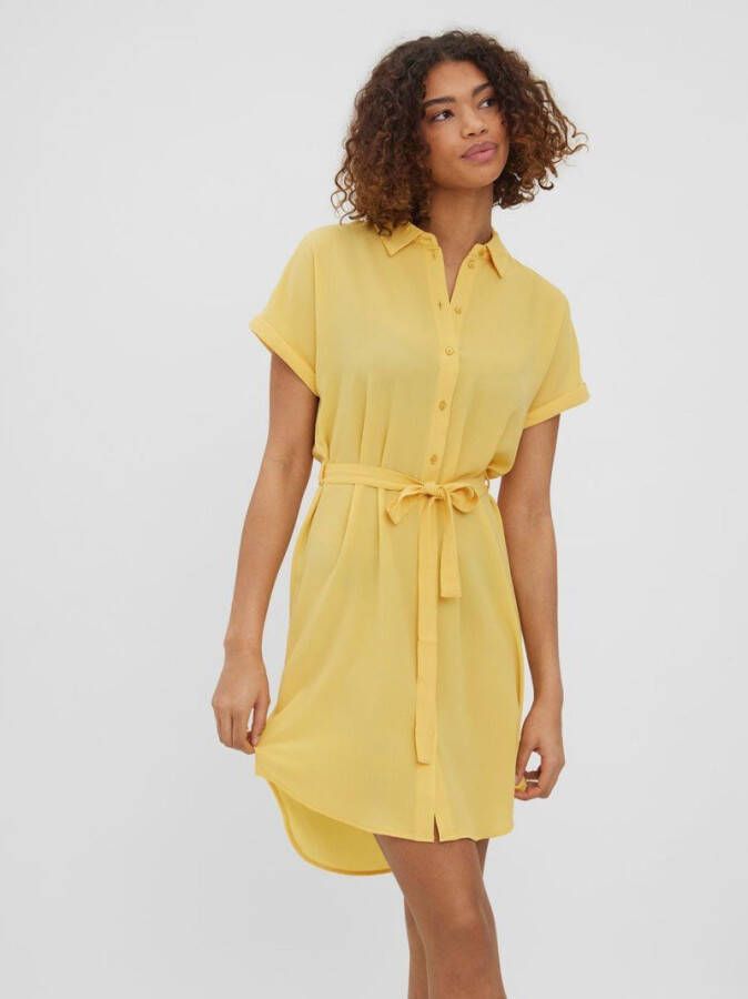 Vero Moda Blousejurk hoge kraag