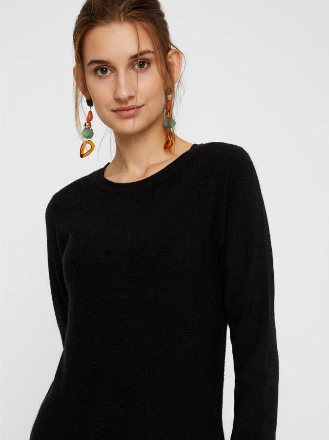 Vero Moda Nancy Gebreide jurk Lange mouwen