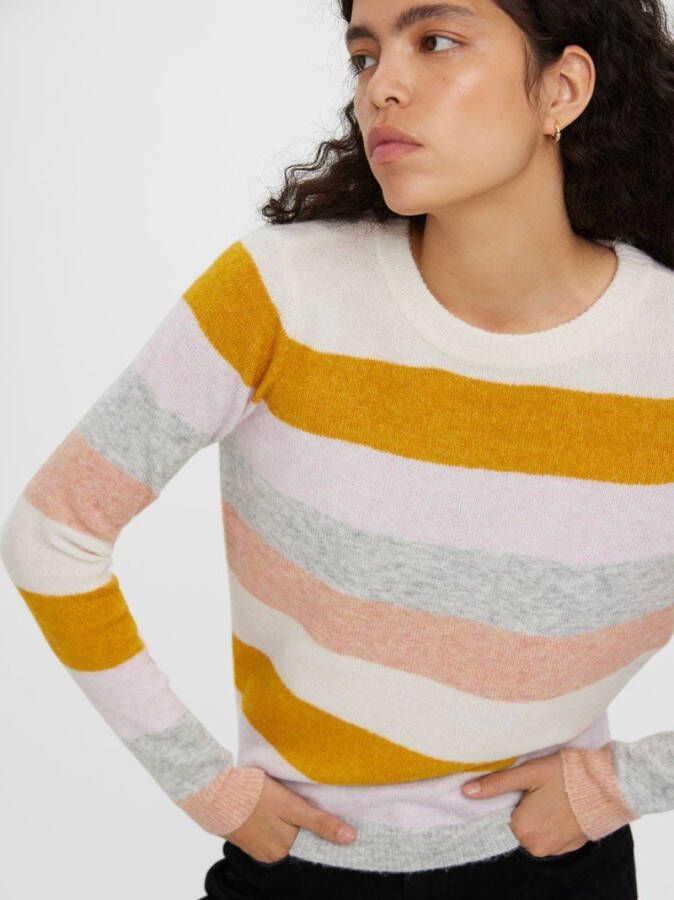 Vero Moda Gebreide trui colourblocking