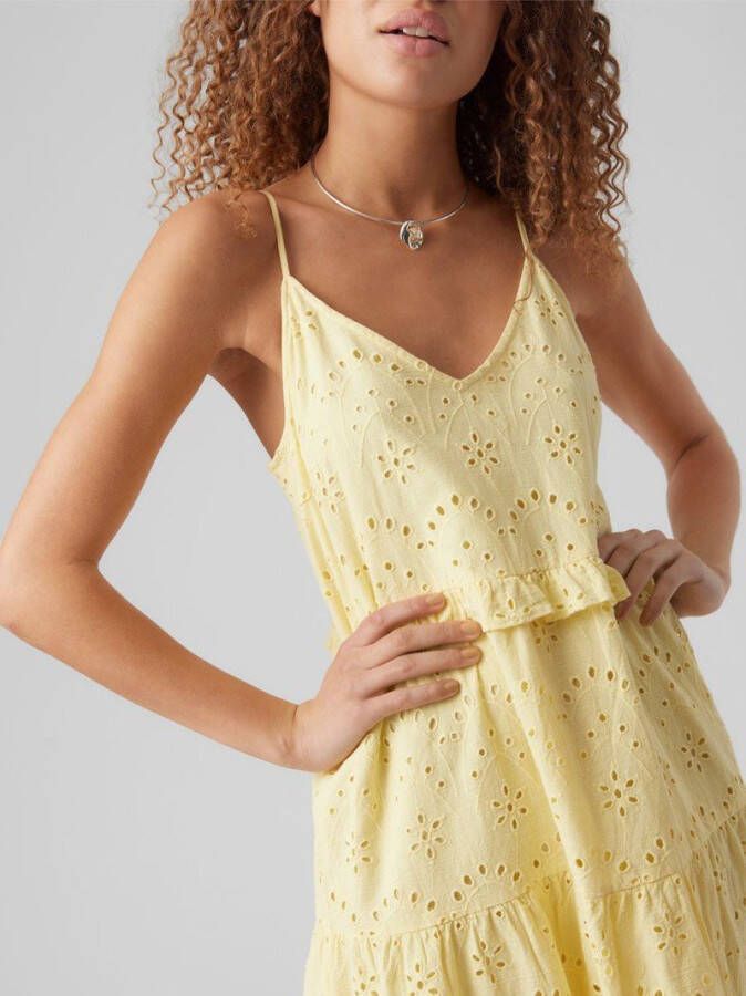 Vero Moda Jurk broderie anglaise