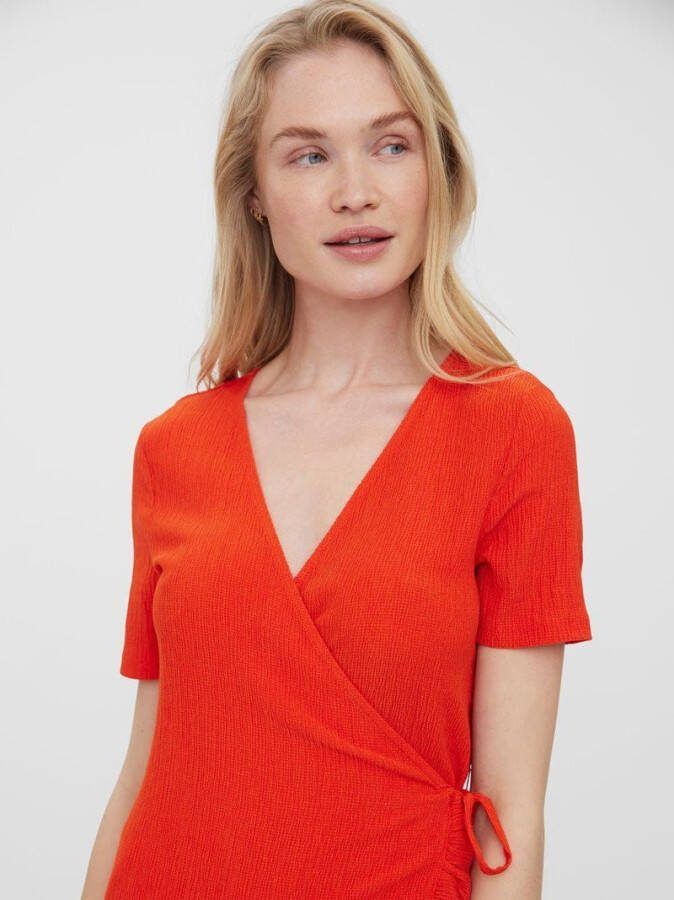 Vero Moda Casual kleedjes Oranje Dames