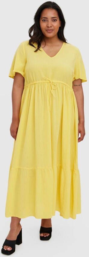 Vero Moda Maxi jurk korte mouwen