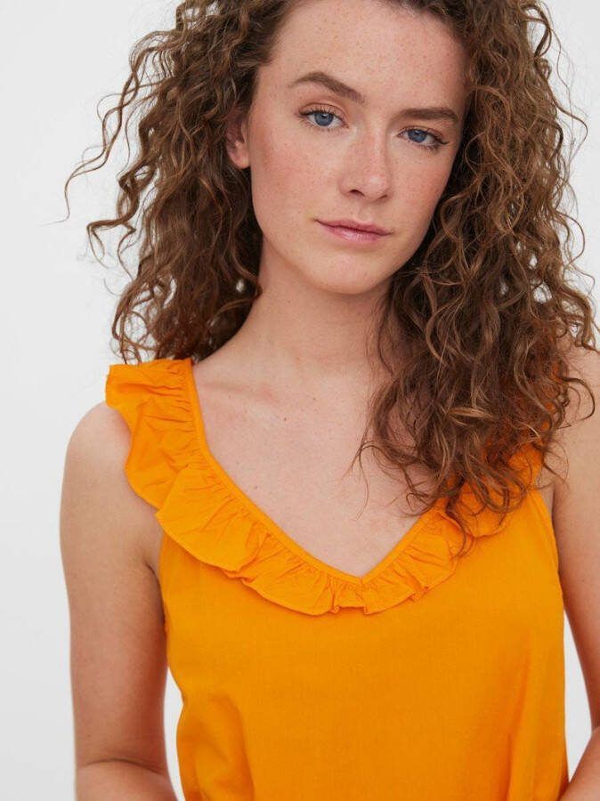 Vero Moda Maxi jurk ruches