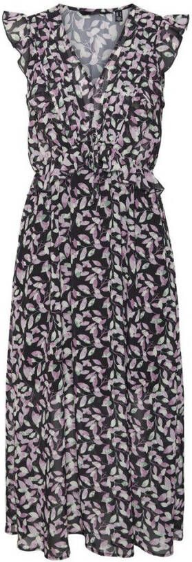 Vero Moda Maxi jurk ruches v hals