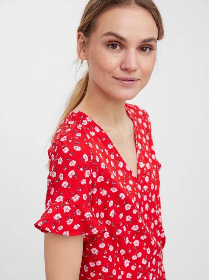 Vero Moda Maxi jurk wikkel detail