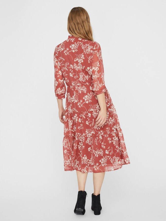 Vero Moda Midi jurk VMDINO 3/4 CALF DRESS WVN