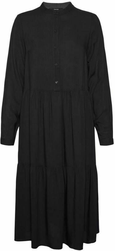 Vero Moda Midi jurk lange mouwen
