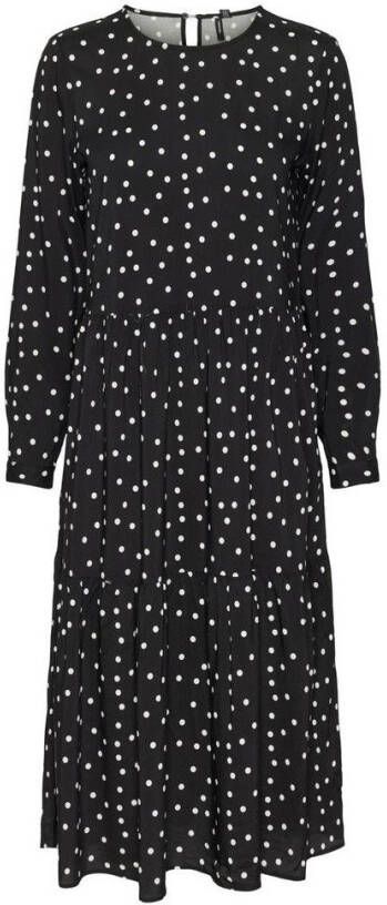 Vero Moda Midi jurk lange mouwen