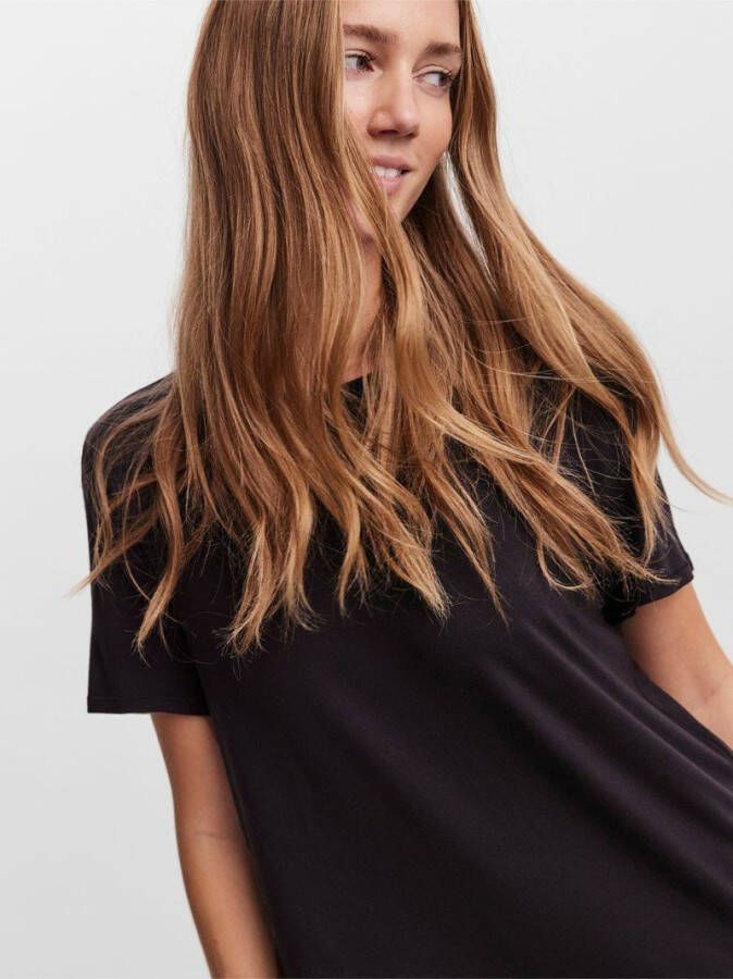 Vero Moda Vmgava SS jurk , Zwart, Dames