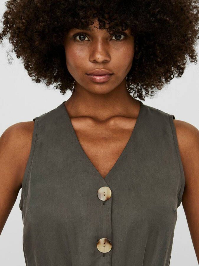 Vero Moda Vestido sin mangas Viviana , Groen, Dames