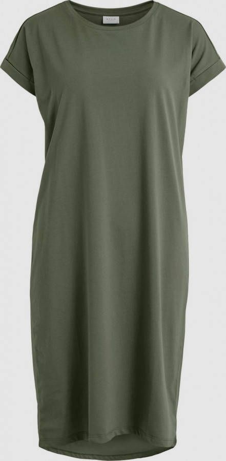 VILA T shirtjurk VIDREAMERS met biologisch katoen zwart