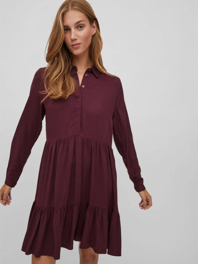 Vila Blousejurk lange mouwen