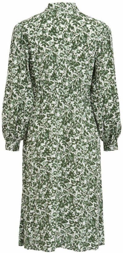 Vila Blousejurk lange mouwen gebloemd