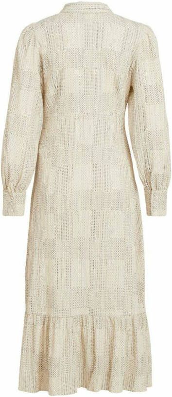 Vila Blousejurk pofmouwen midi