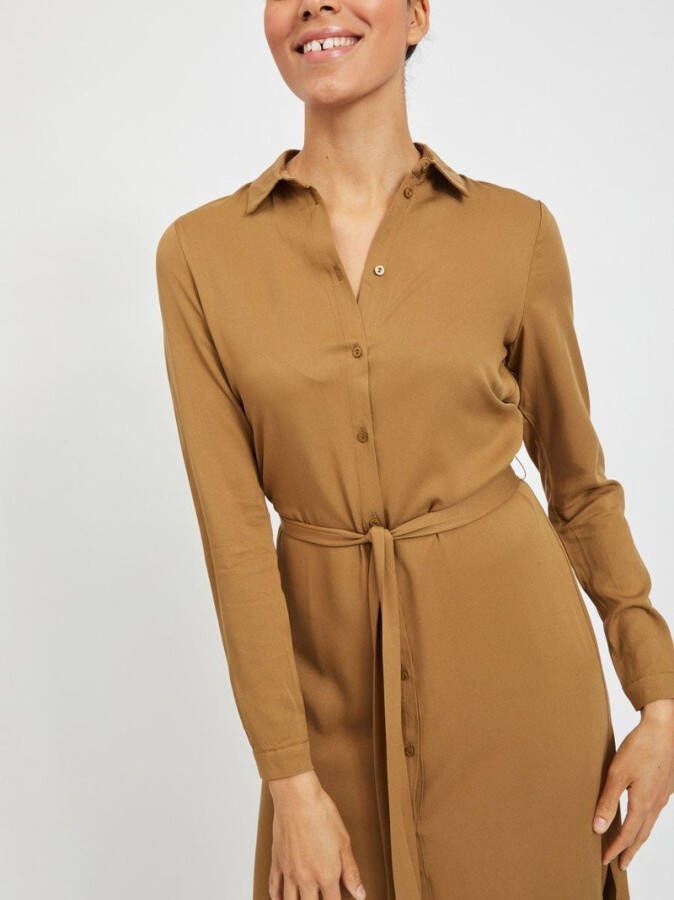Vila Blousejurk taille knoopriem